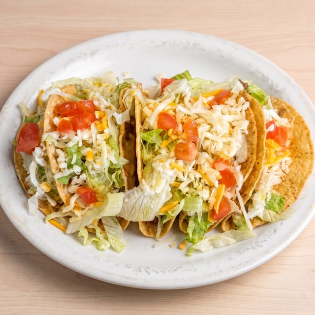 6 Original Crispy Tacos.