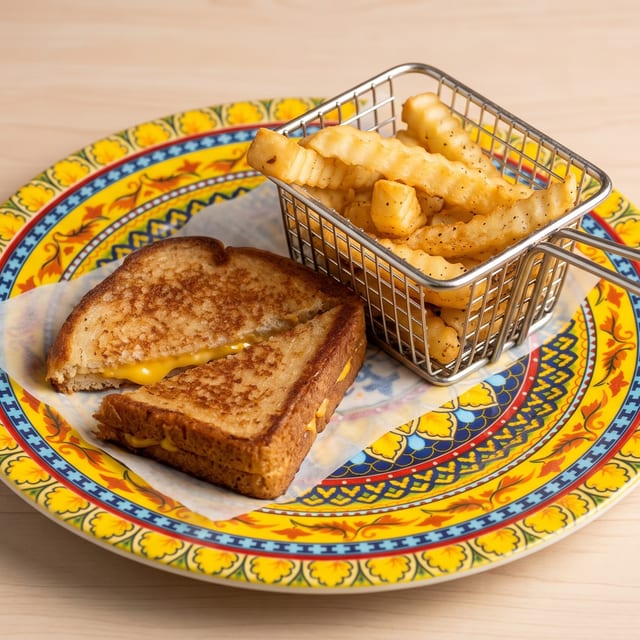 Grilled Cheese Sandwich.