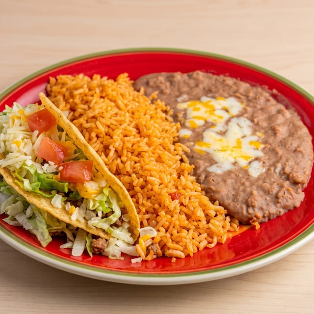 One-Item Combo Plate.