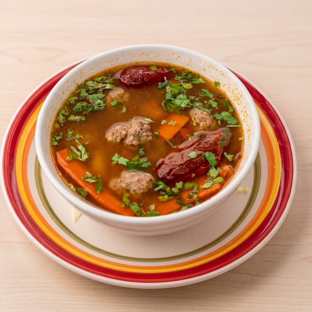 Albondigas Soup.