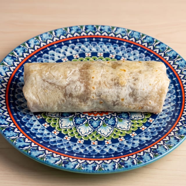 Cali Style Burrito.
