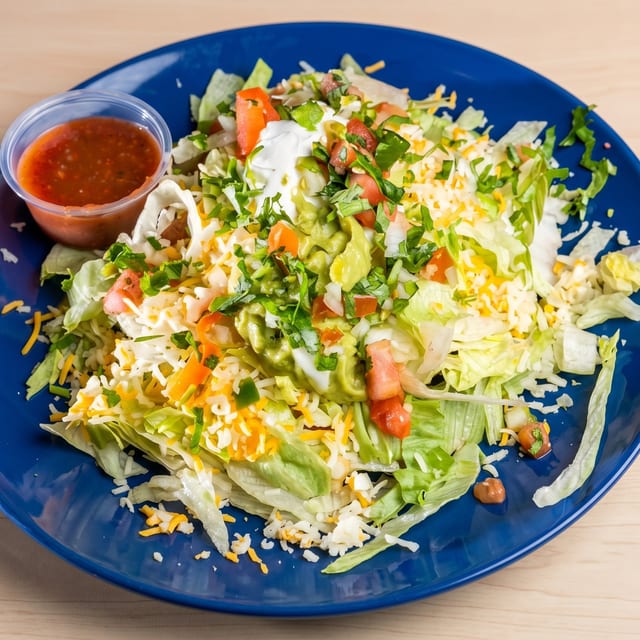 Chicken Fajita Salad.