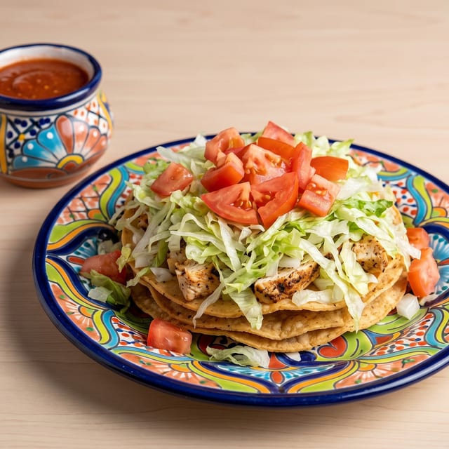 Heart Healthy Tostada.
